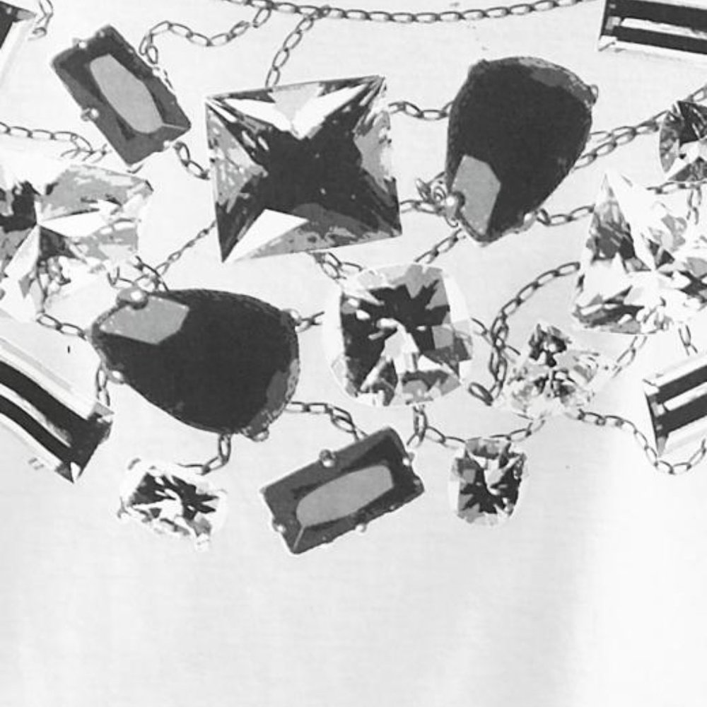 Banana Republic Bejeweled Graphic Tee NEW - Picture 2 of 3